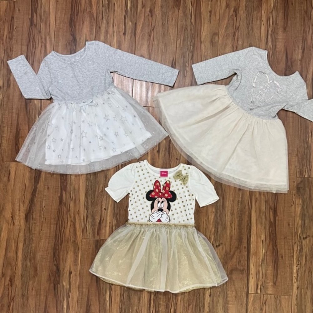 Toddler Girls size 3T Tulle Bundle (3 pieces)